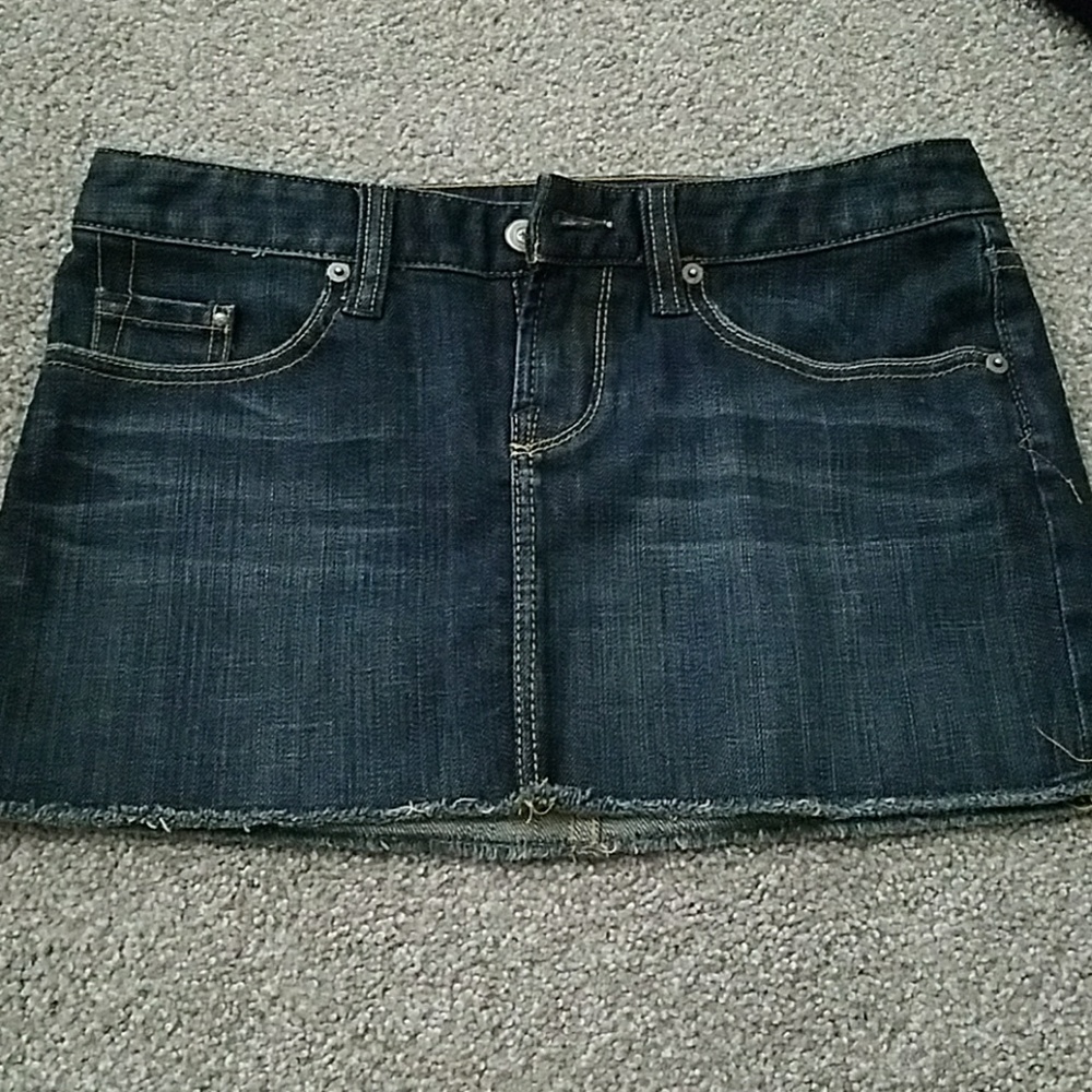 X2 Denim Jeans Skirt Express Xpress